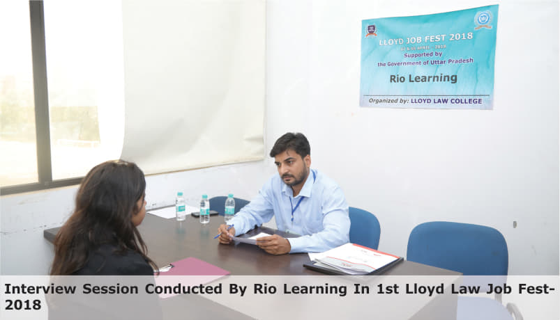Lloyd Law College Greater Noida Job Fest photo 20