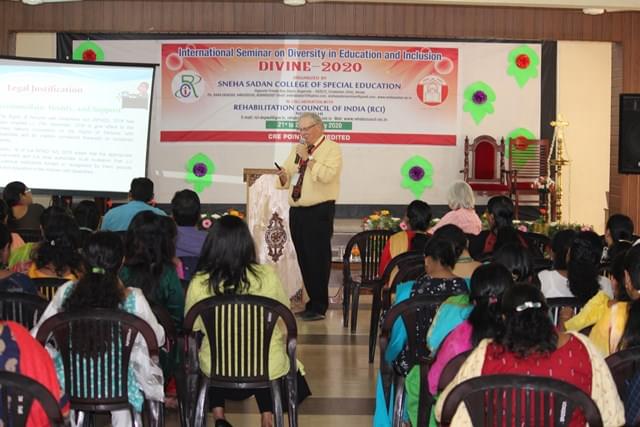 Sneha Sadan College of Special Education Angamaly Ernakulam International Seminar photo 2