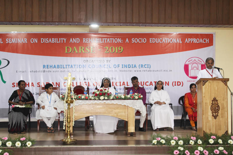 Sneha Sadan College of Special Education Angamaly Ernakulam National Seminar photo 3