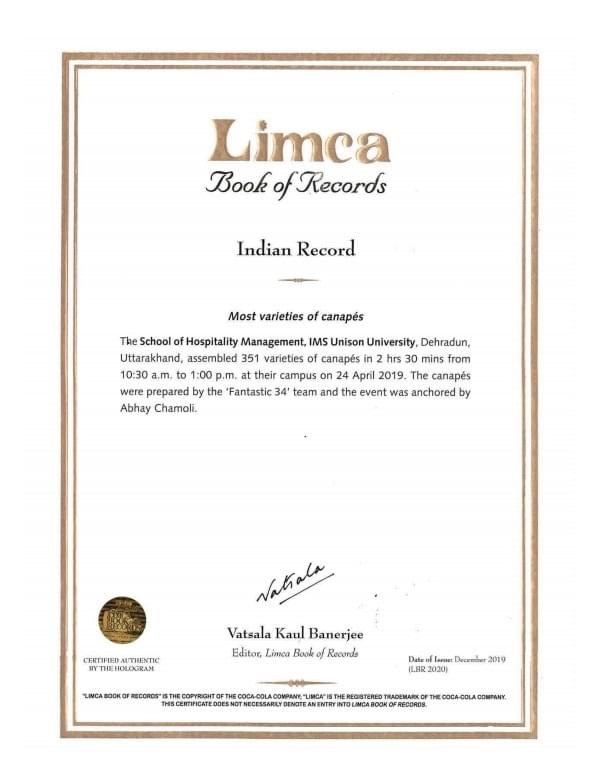 IMS Unison University Dehradun Achievements photo 1