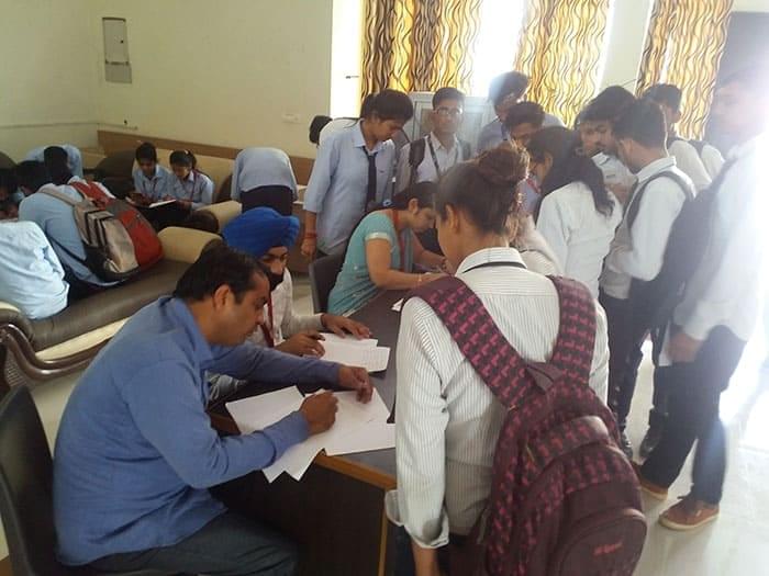 Om Sterling Global University Hisar Job Fair photo 1