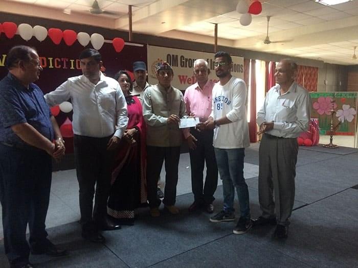 Om Sterling Global University Hisar Scholarship Distribution photo 2