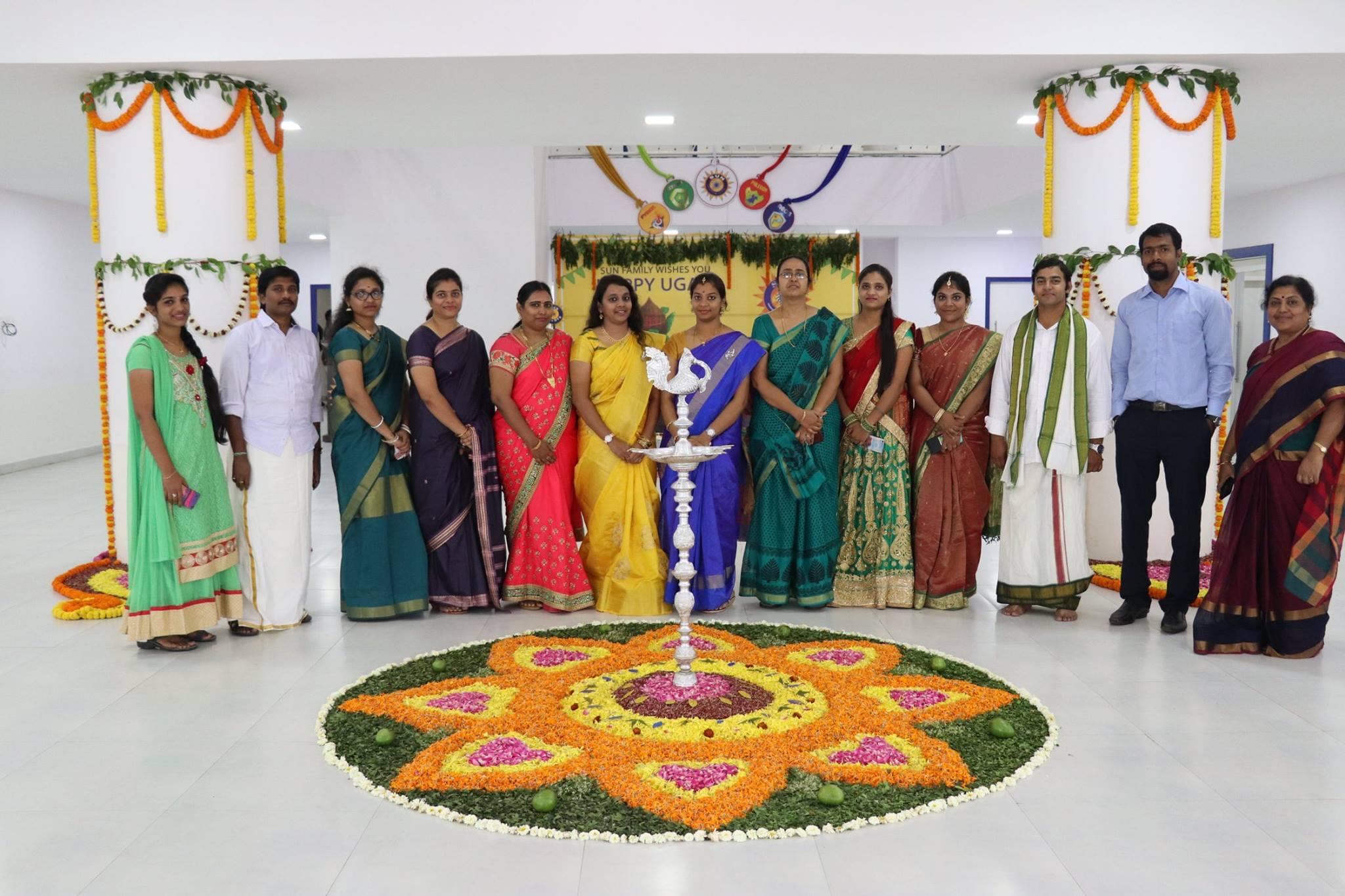 Sun International Institute for Tourism & Management Visakhapatnam Pre Ugadi Celebrations photo 3
