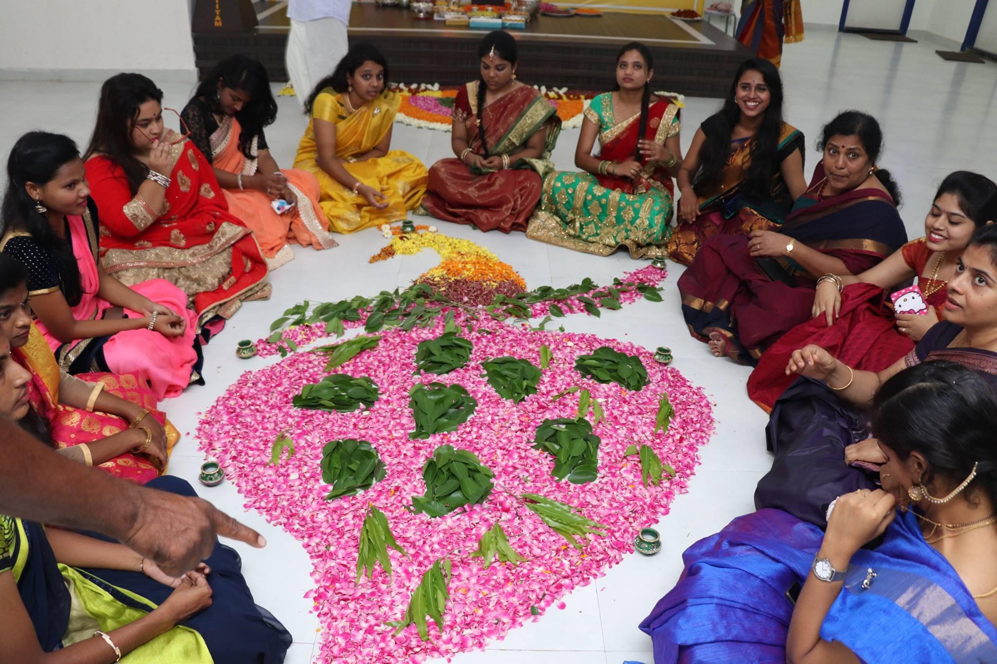 Sun International Institute for Tourism & Management Visakhapatnam Pre Ugadi Celebrations photo 5