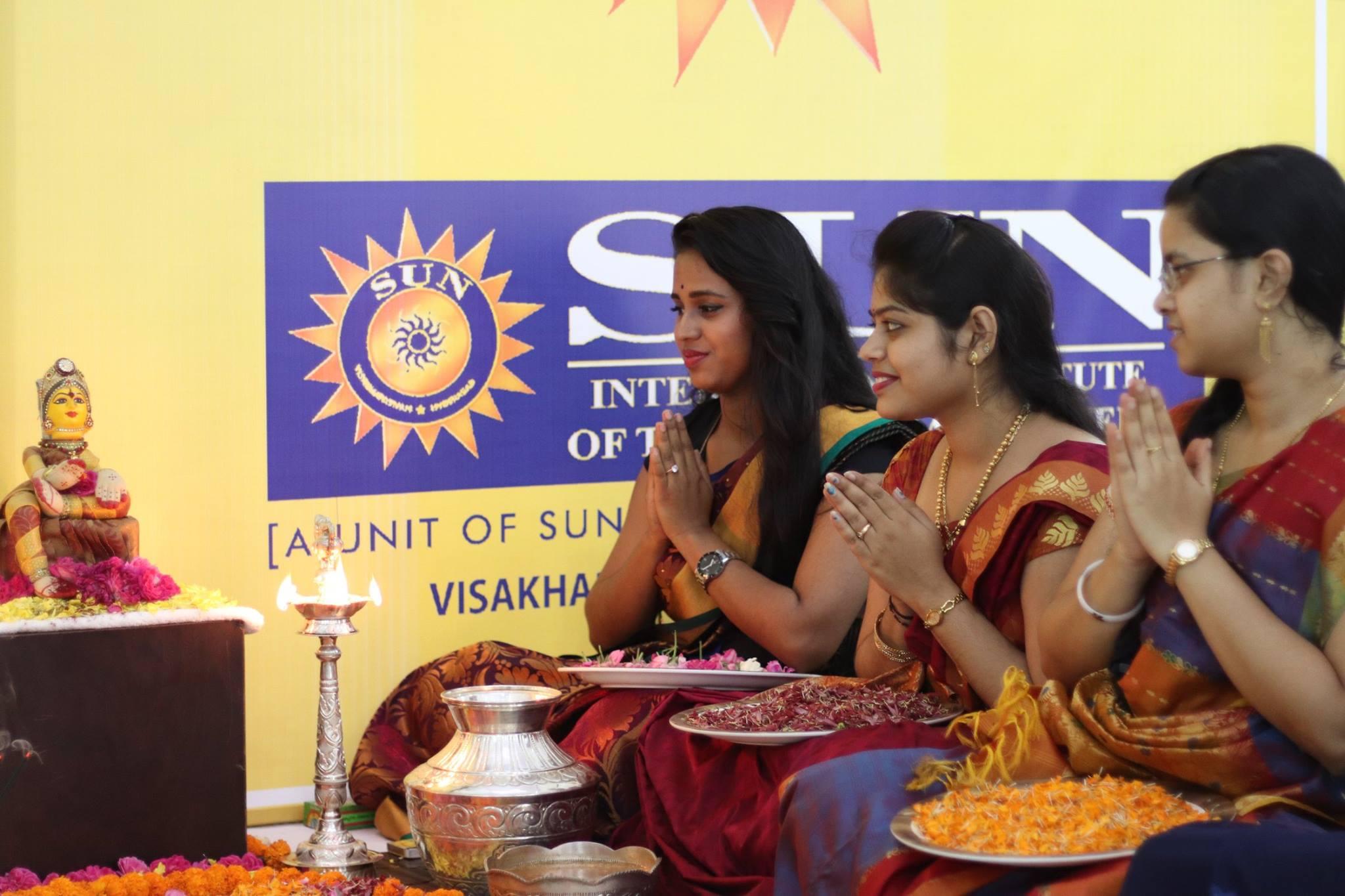 Sun International Institute for Tourism & Management Visakhapatnam Pre Ugadi Celebrations photo 7