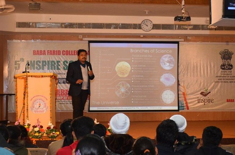 Baba Farid College Bathinda BFC 5th Inspire Science Camp photo 11
