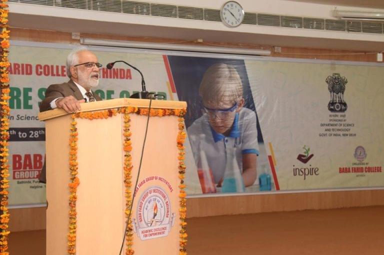 Baba Farid College Bathinda BFC 5th Inspire Science Camp photo 4