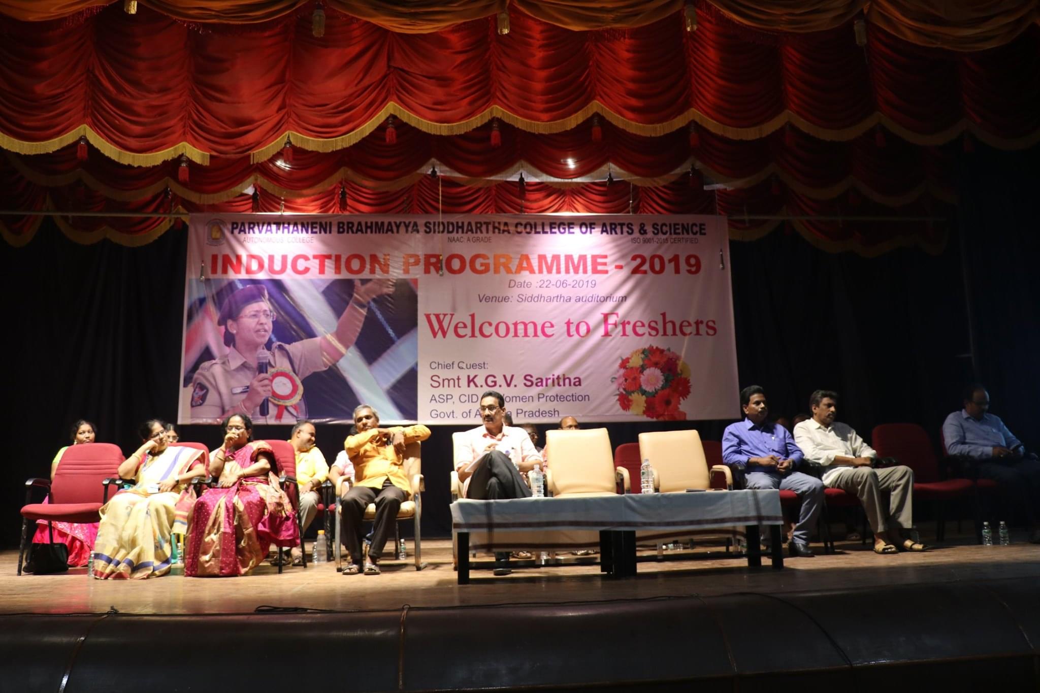PB Siddhartha College Arts and Science Vijayawada Freshers Induction Programme photo 1