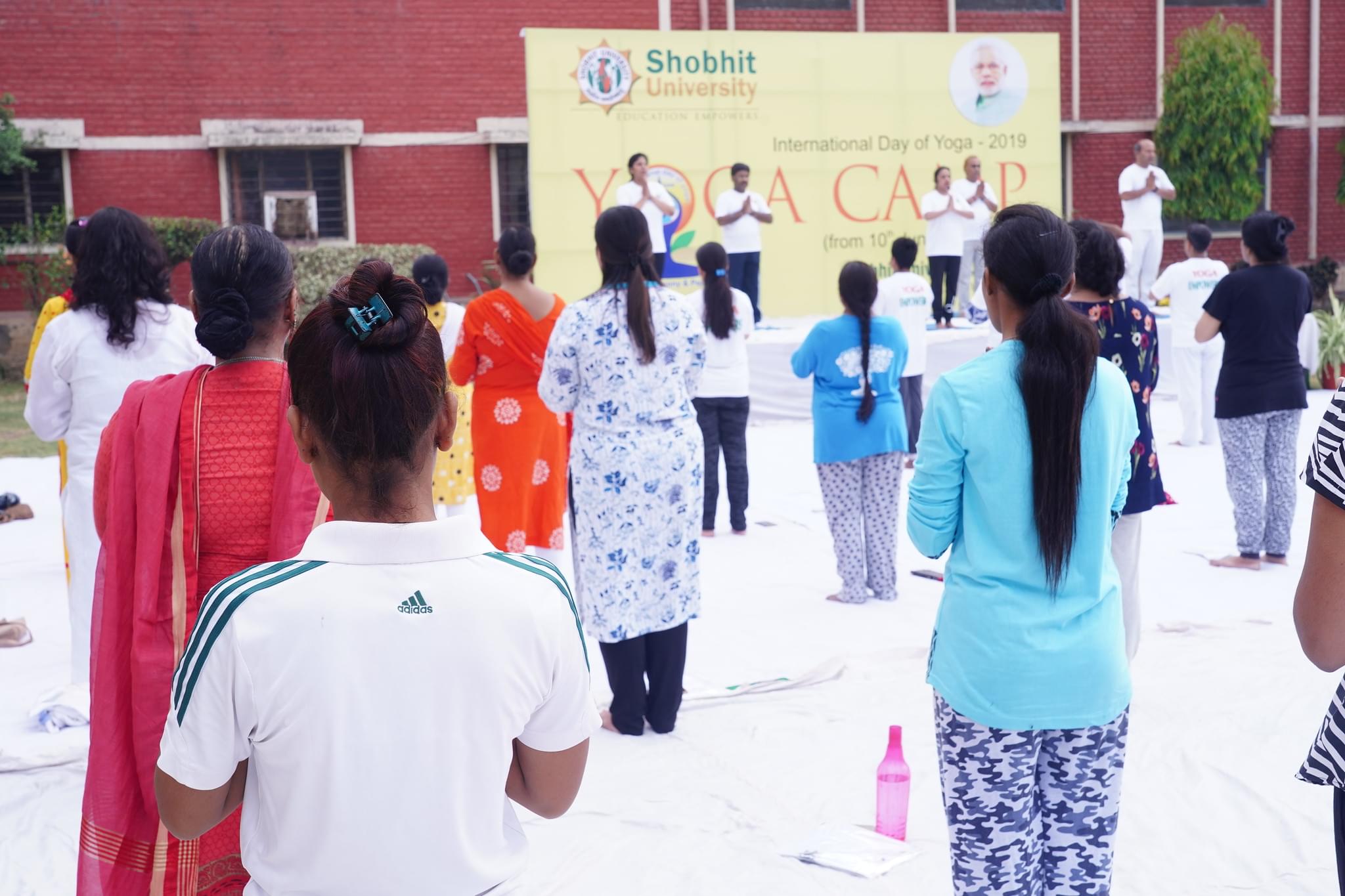 Shobhit University Meerut International Yoga Day photo 4