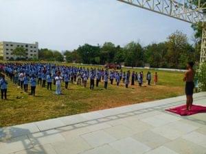 Siddhartha Institute of Technology and Sciences Hyderabad International Yoga Day photo 4