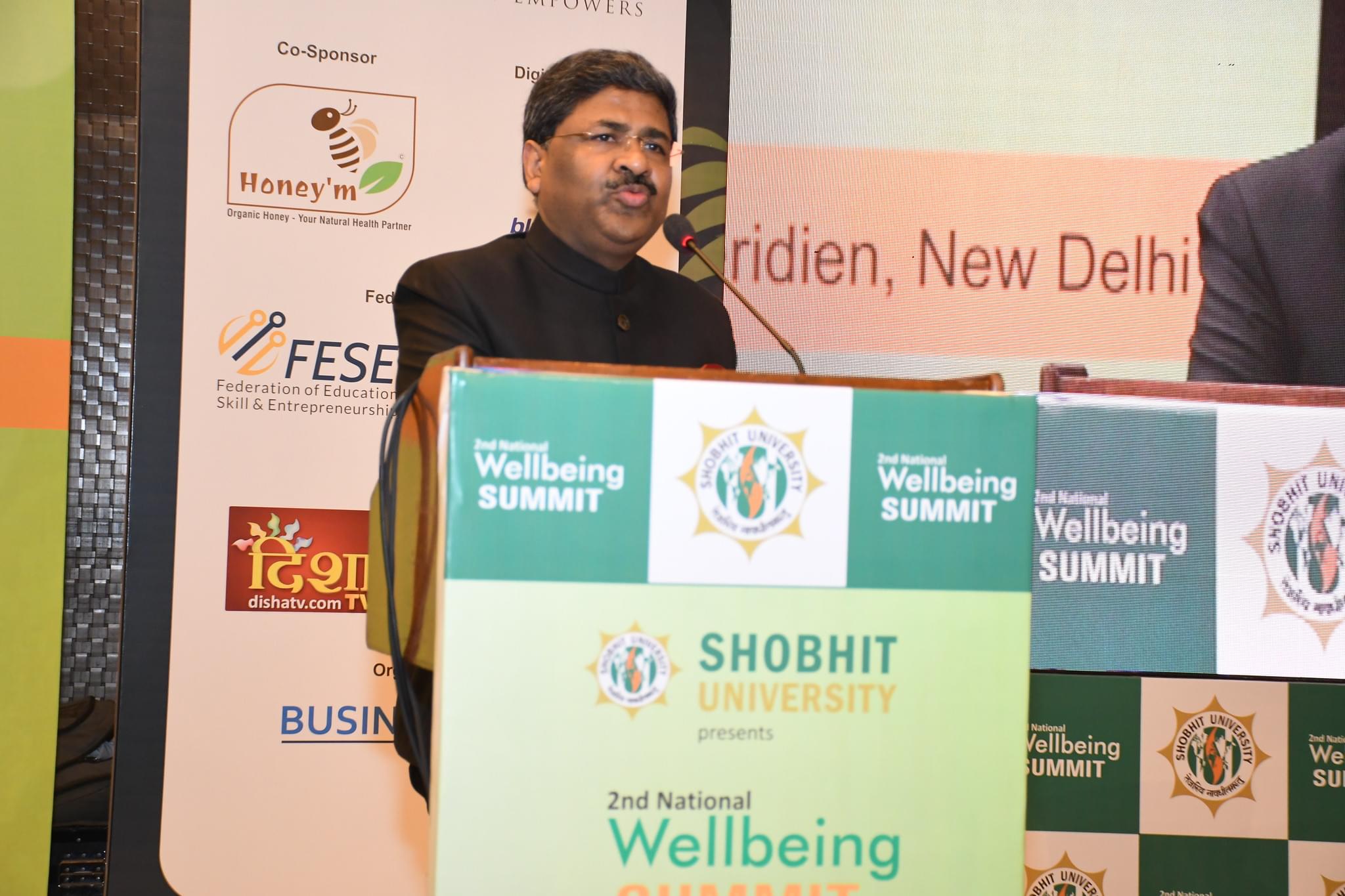 Shobhit University Gangoh 2nd National Wellbeing Summit photo 15