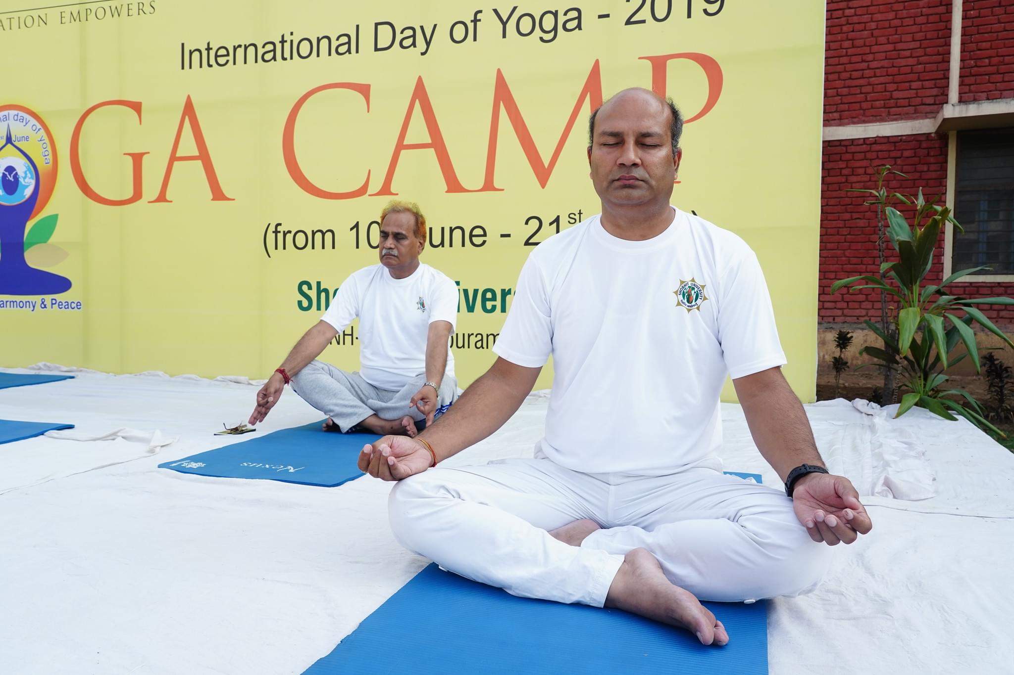 Shobhit University Gangoh International Yoga Day photo 13