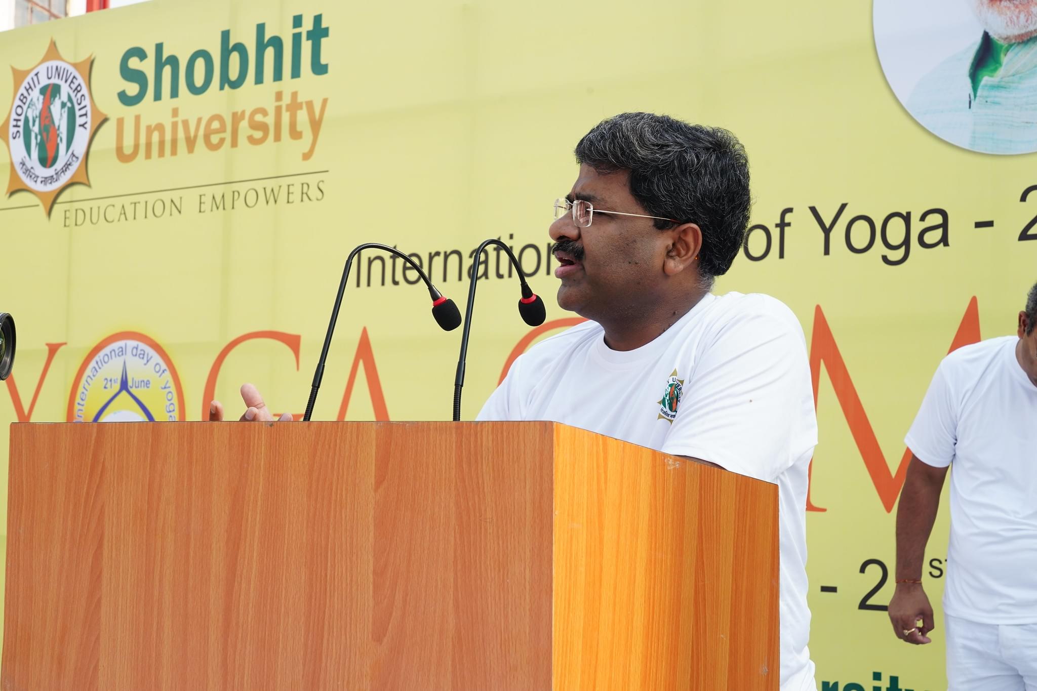 Shobhit University Gangoh International Yoga Day photo 15