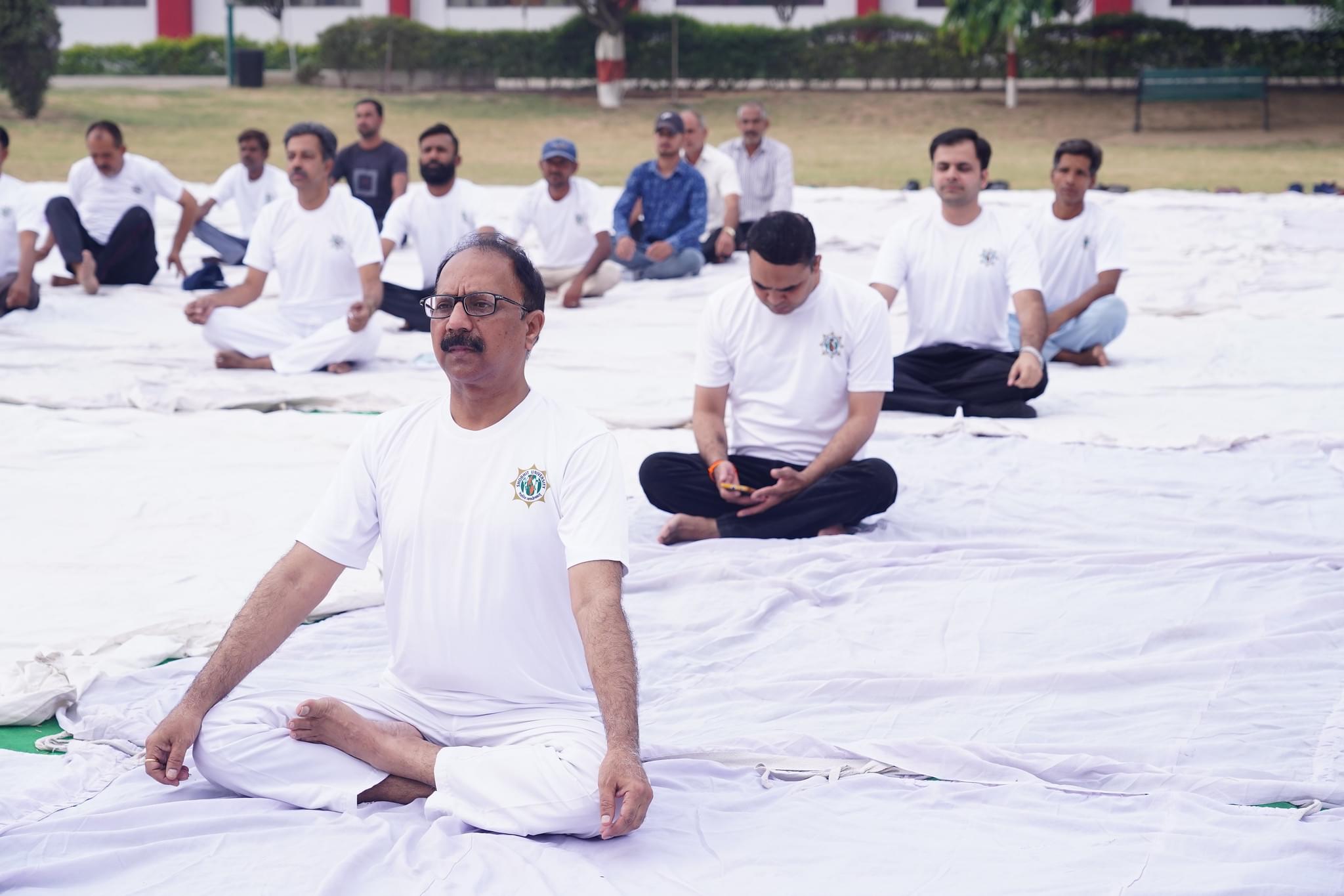 Shobhit University Gangoh International Yoga Day photo 6