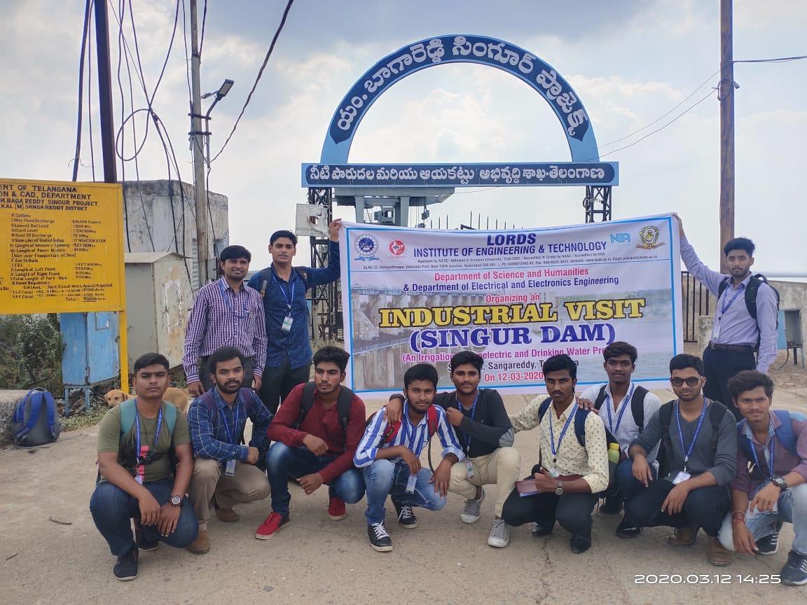 Lords Institute of Engineering and Technology Hyderabad Industrial visit photo 1