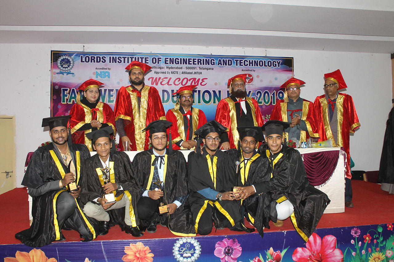 Lords Institute of Engineering and Technology Hyderabad Farewell and Graduation Day photo 9