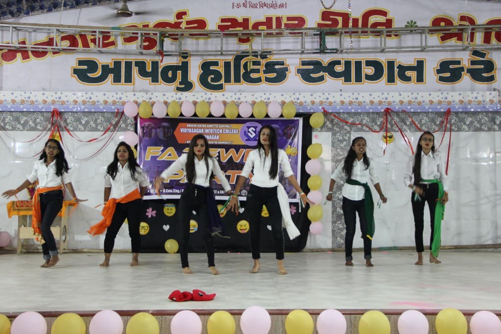 Vidyasagar Infotech College Jamnagar Farewell photo 1