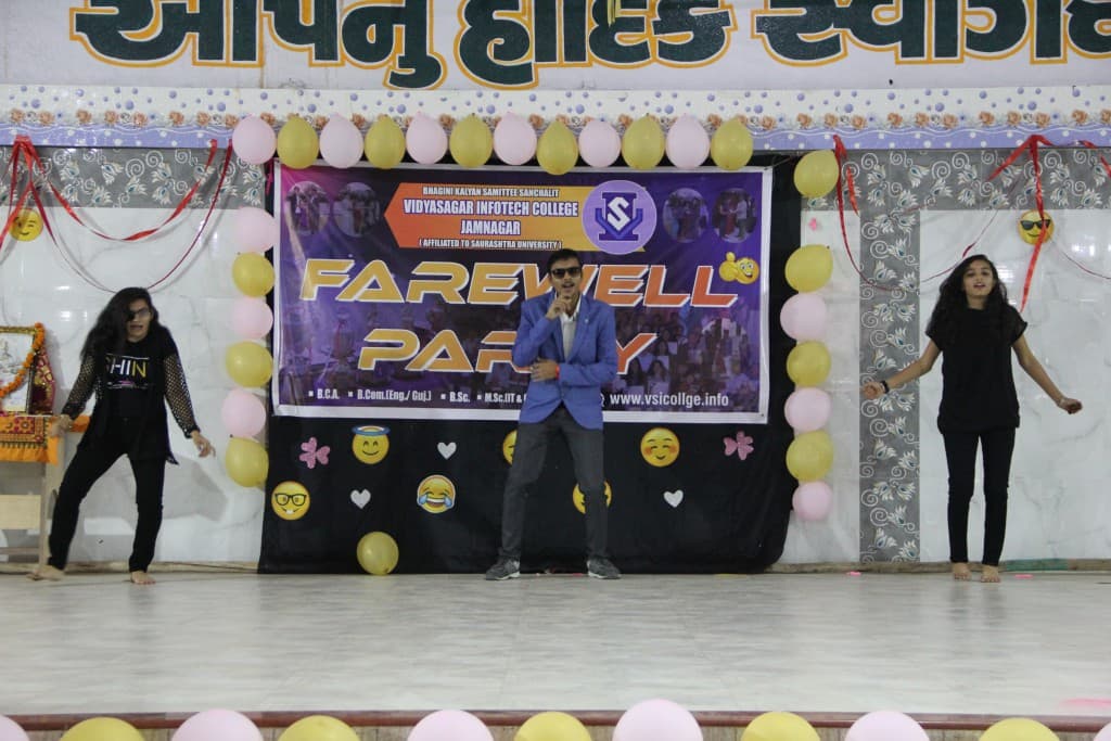 Vidyasagar Infotech College Jamnagar Farewell photo 9