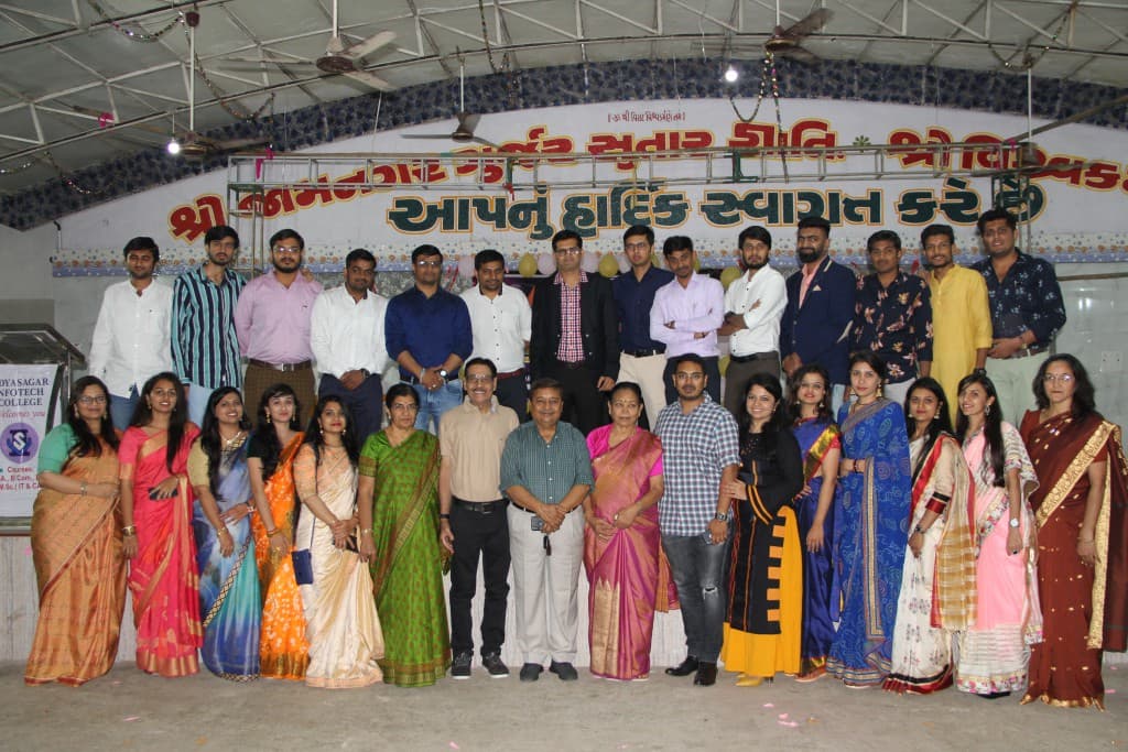 Vidyasagar Infotech College Jamnagar Farewell photo 14