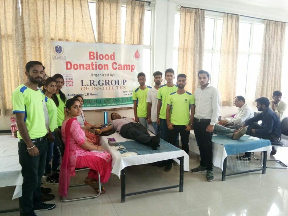 LR Institute of Engineering and Technology Solan Blood Donation Camp photo 2