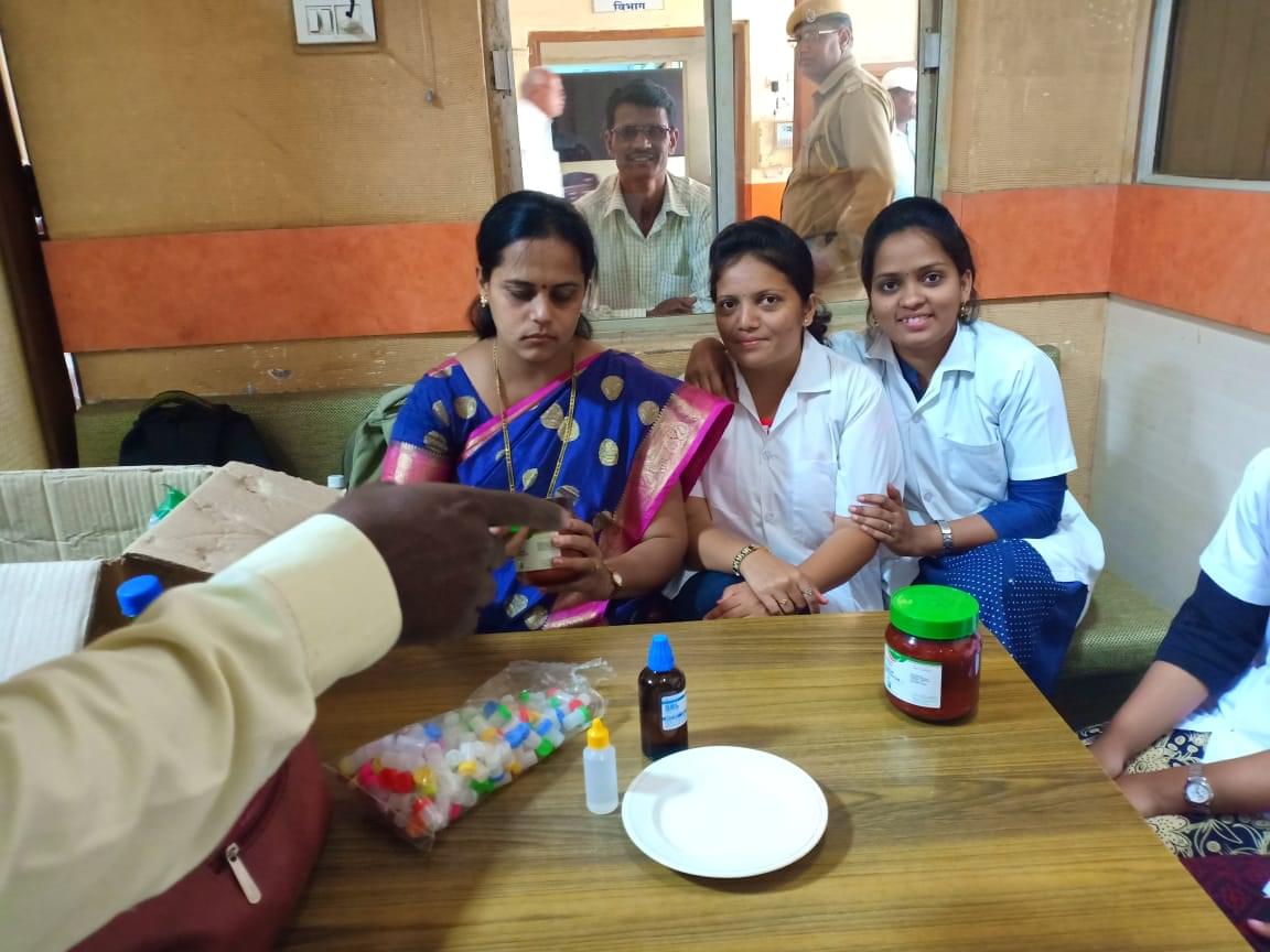 Dr. J.J. Magdum Homoeopathic Medical College Kolhapur Health Camp photo 3