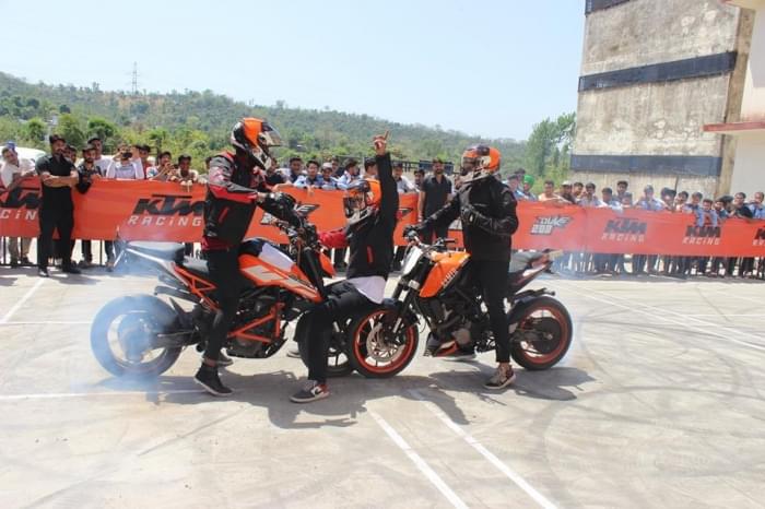 Vaishno College of Engineering Kangra Bike Stunt Show photo 1