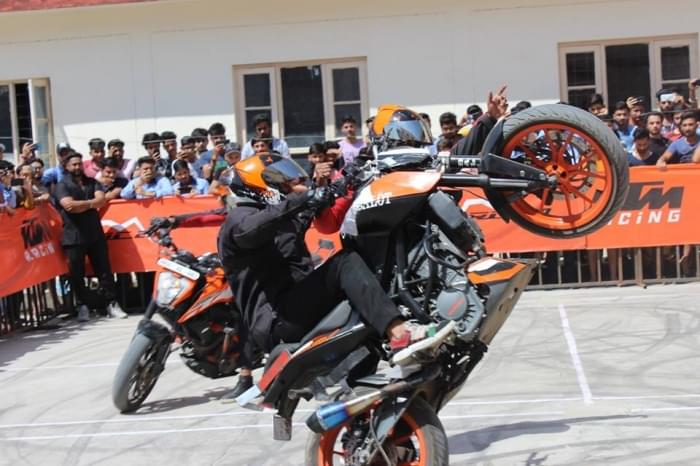 Vaishno College of Engineering Kangra Bike Stunt Show photo 5