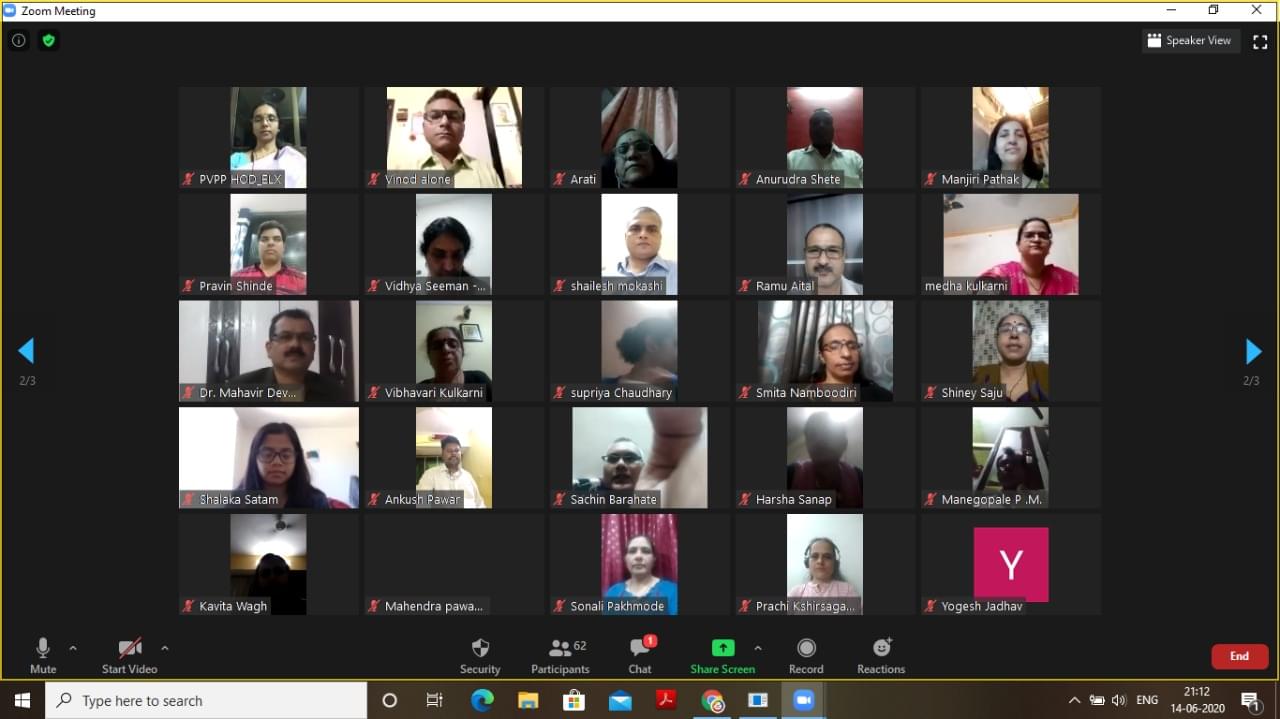 PVPPCOE Alumni Meet June 2020 photo 2