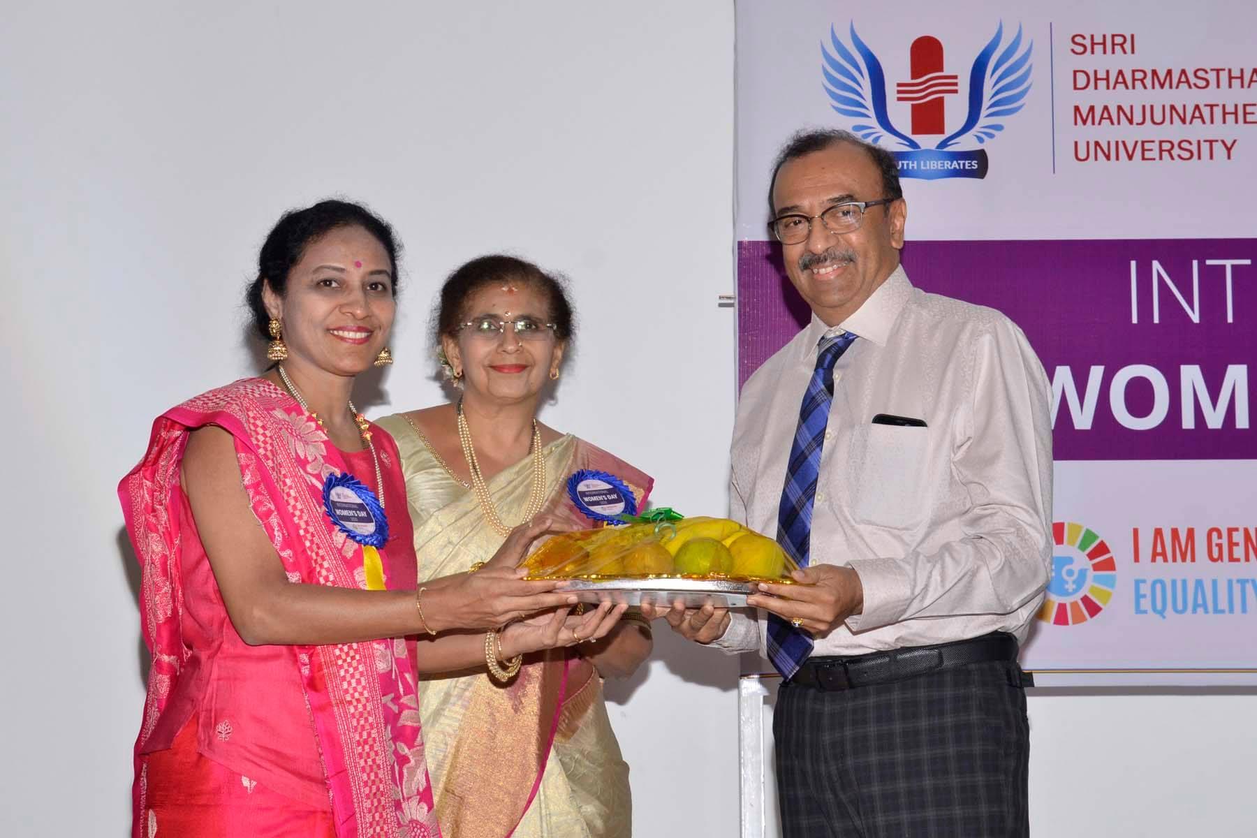 Shri Dharmasthala Manjunatheshwara University Dharwad International Women's Day photo 5