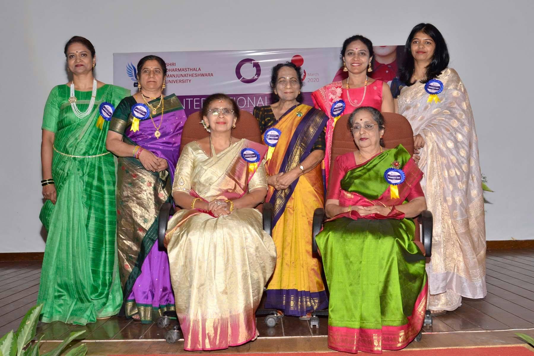 Shri Dharmasthala Manjunatheshwara University Dharwad International Women's Day photo 11