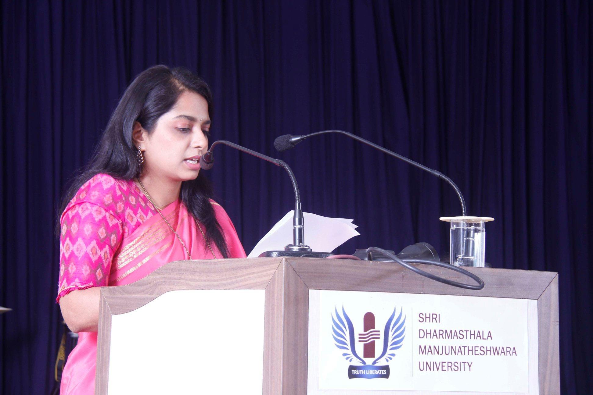 Shri Dharmasthala Manjunatheshwara University Dharwad Photography Club Inauguration photo 1