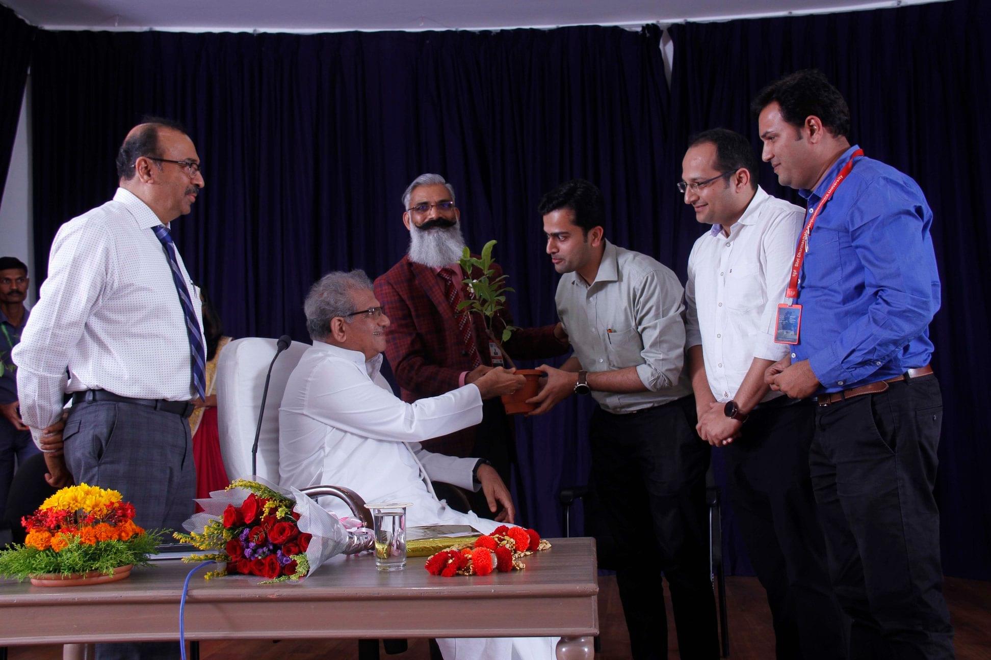 Shri Dharmasthala Manjunatheshwara University Dharwad Photography Club Inauguration photo 8