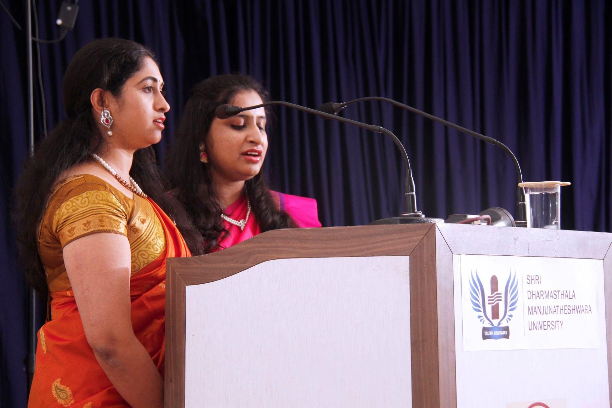 Shri Dharmasthala Manjunatheshwara University Dharwad Photography Club Inauguration photo 13