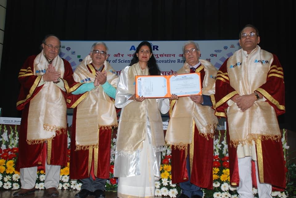 Academy of Scientific and Innovative Research Ghaziabad Convocation photo 10