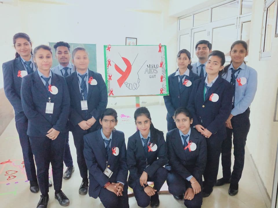Cradle Institute of Paramedical Sciences New Delhi Word Aids Day photo 1