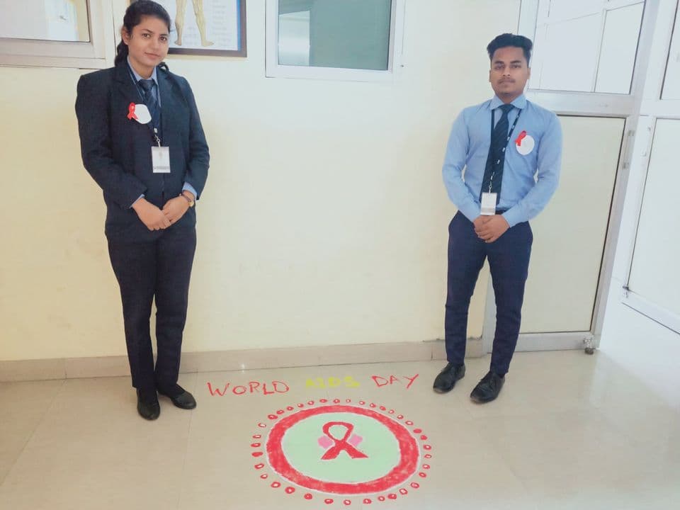 Cradle Institute of Paramedical Sciences New Delhi Word Aids Day photo 4