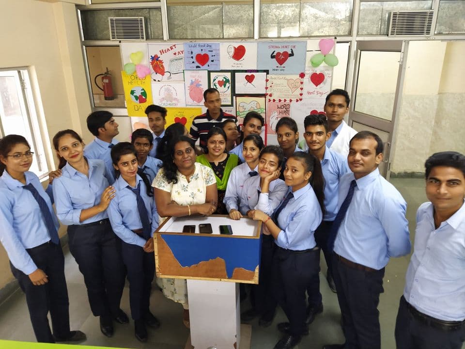 Cradle Institute of Paramedical Sciences New Delhi World Heart Day photo 1