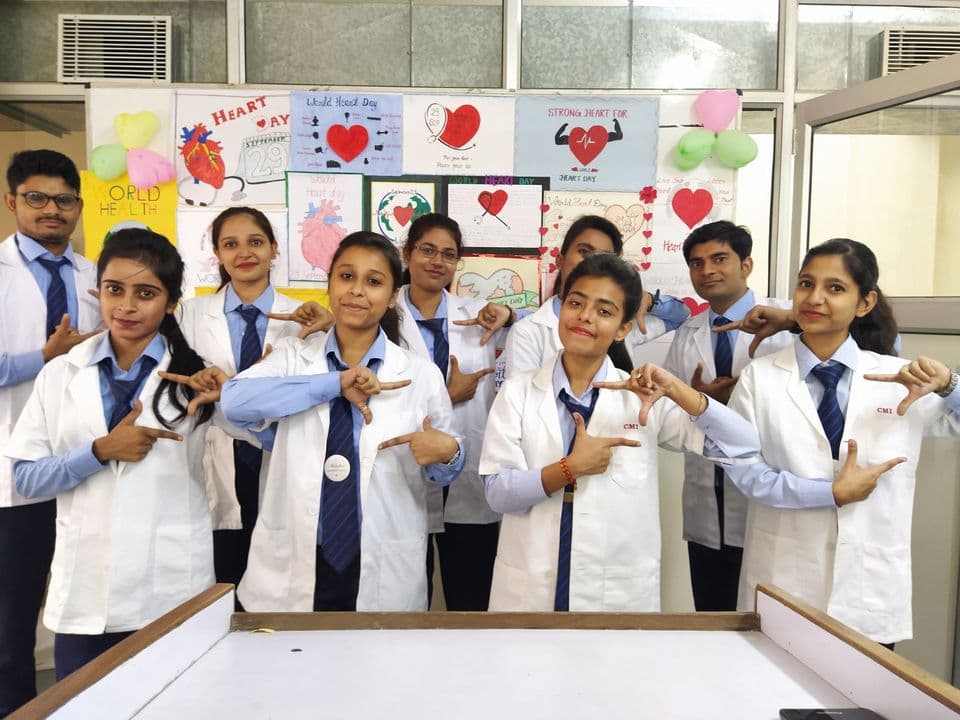 Cradle Institute of Paramedical Sciences New Delhi World Heart Day photo 2