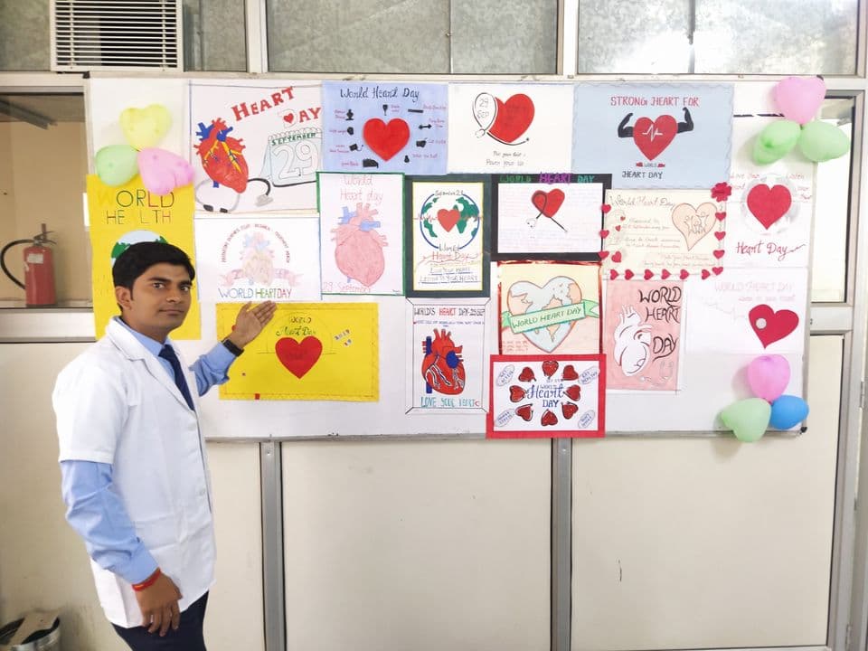 Cradle Institute of Paramedical Sciences New Delhi World Heart Day photo 4