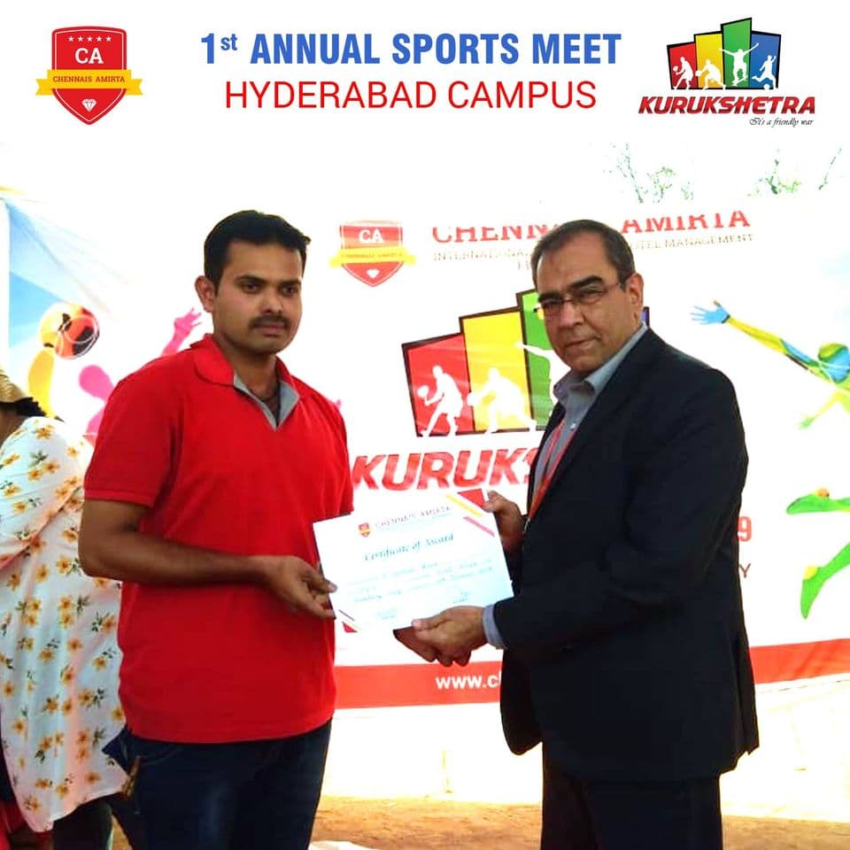 Chennais Amirta International Institute of Hotel Management Events photo 32