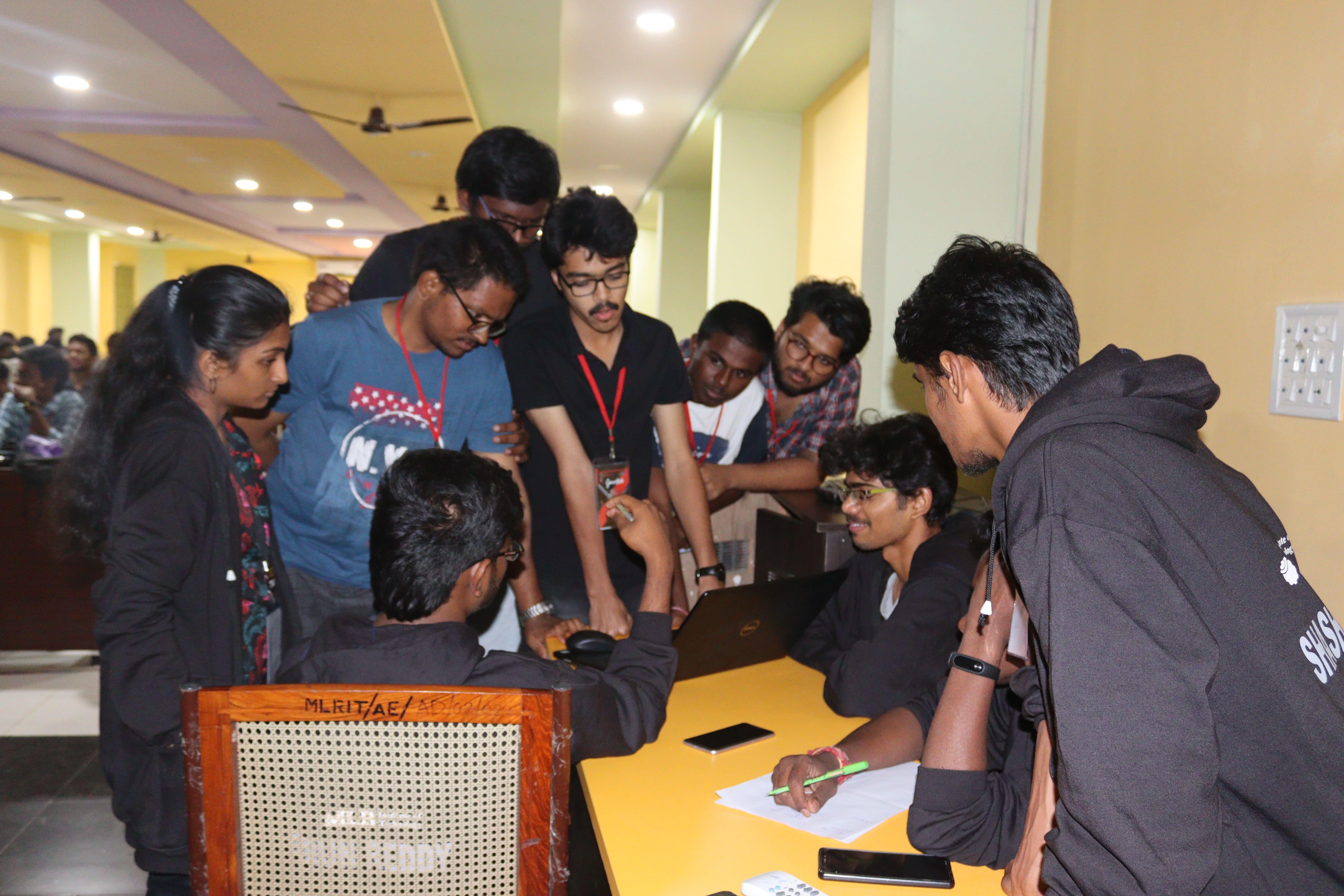 MLR Institute of Technology - MLID Gaming Hackathon photo 28