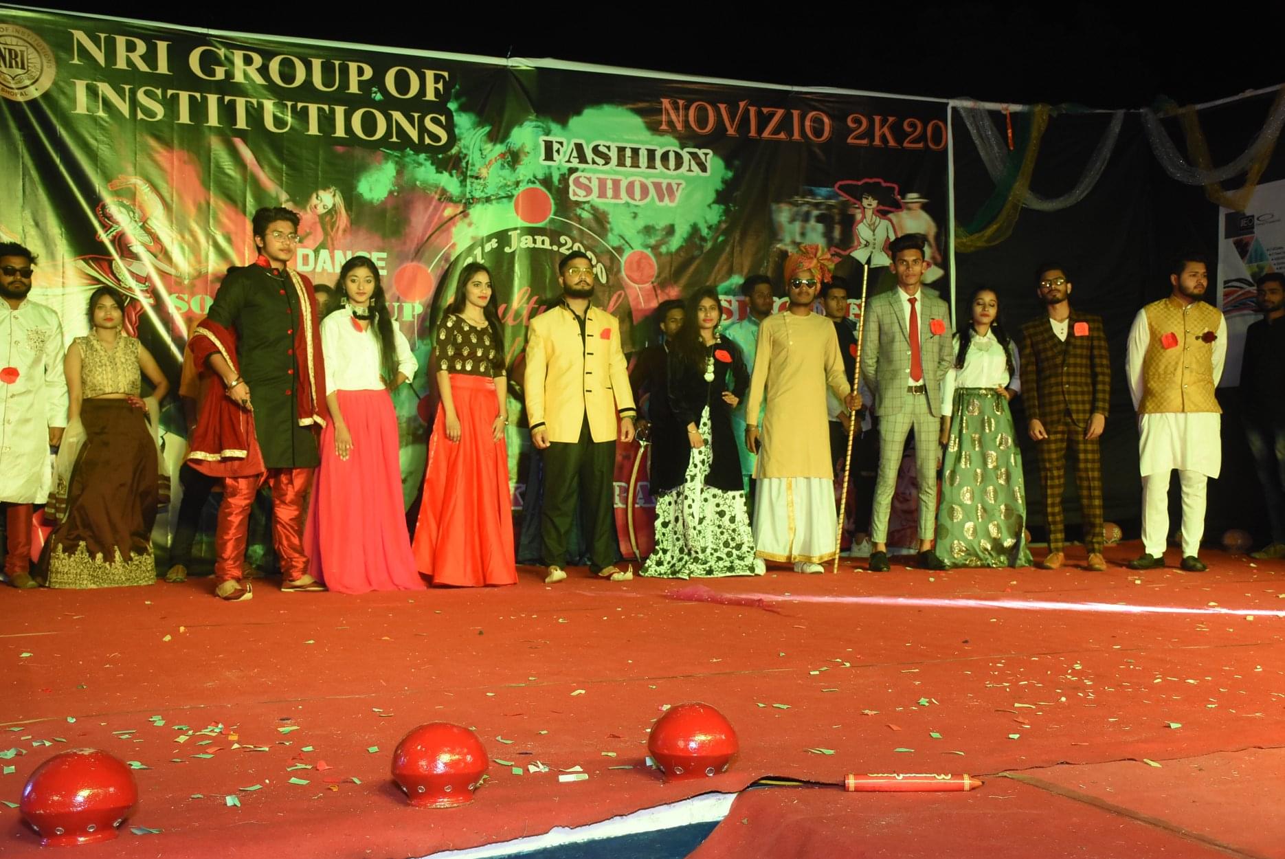 NRI Group of Institutions Bhopal Fashion Show photo 1