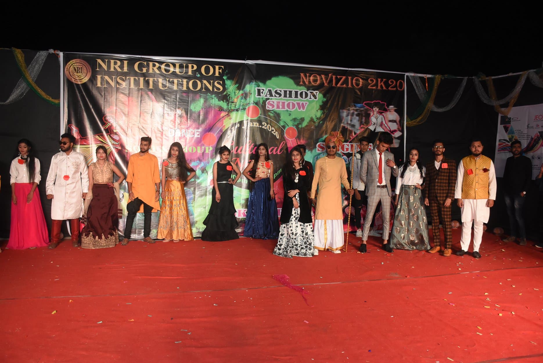 NRI Group of Institutions Bhopal Fashion Show photo 3