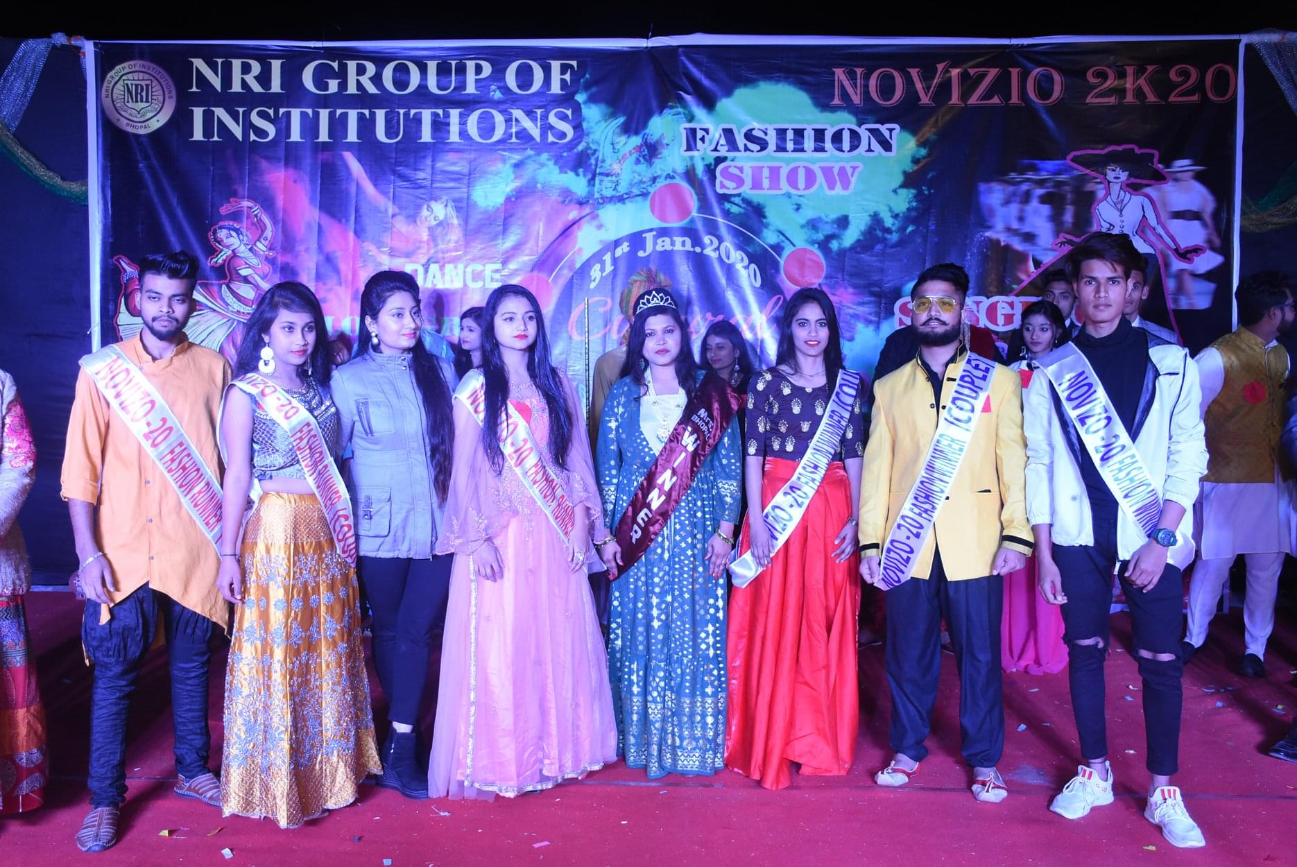 NRI Group of Institutions Bhopal Fashion Show photo 4