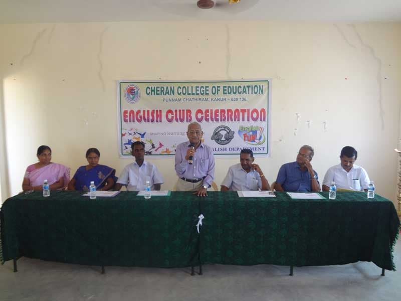 Cheran college of education Karur Events photo 11