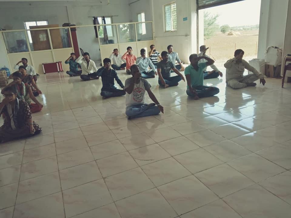 Gurukrupa Institute Of Pharmacy Majalgoan Yoga Day Celebration photo 2