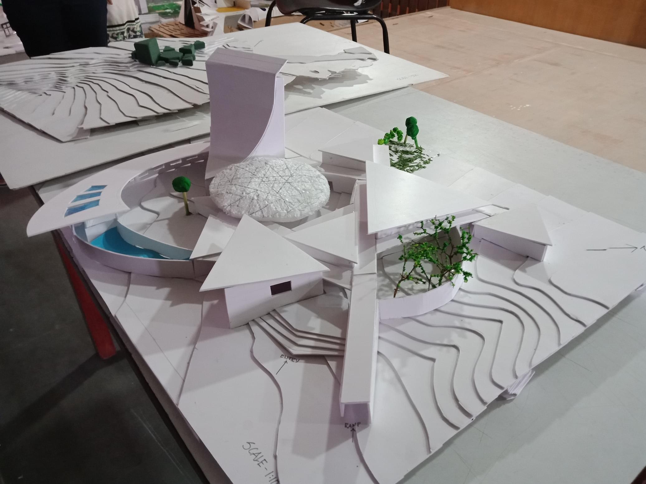 Smt. Manoramabai Mundle College of Architecture Nagpur Studio Work photo 5