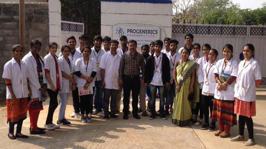 GITAM School of Pharmacy Hyderabad Industrial Visits photo 2