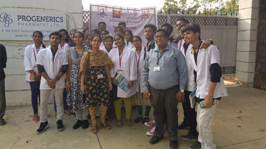 GITAM School of Pharmacy Hyderabad Industrial Visits photo 3