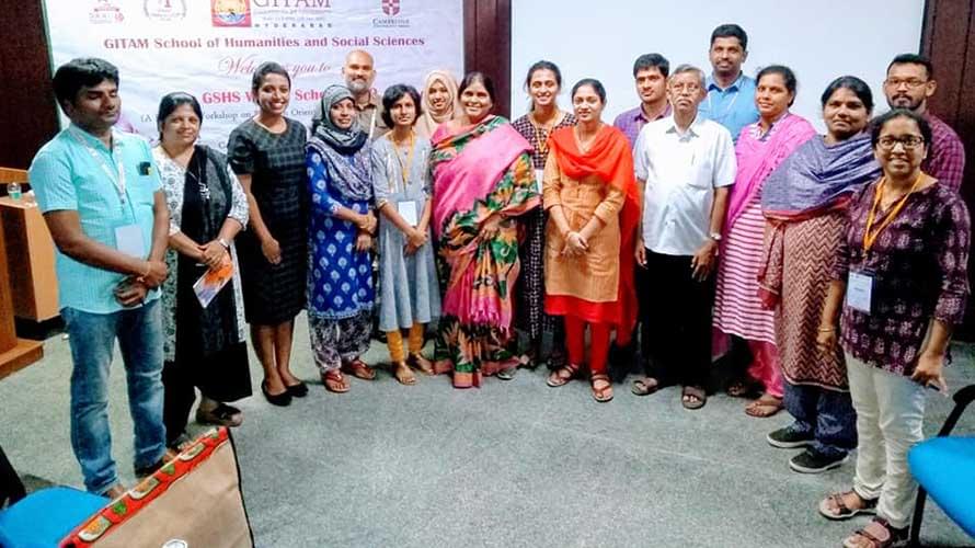 GITAM School of Humanities and Social Sciences Hyderabad Winter school 2020 photo 3